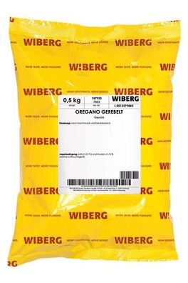 Wiberg-Oregano, gerebelt 500g