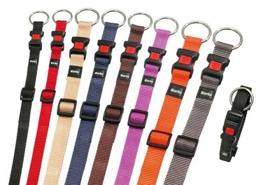 Karlie - ART Sportiv PLUS Halsband verstellbar - Rot 40mm 55-75cm