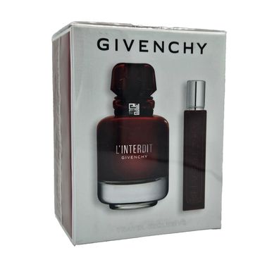 Givenchy L`Interdit Rouge 80 ml Eau de Parfum + 12,5 ml Eau de Parfum