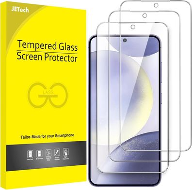 JETech Schutzfolie fér Samsung Galaxy S24+ / S24 Plus 5G 6,7 Zoll Gehärtete