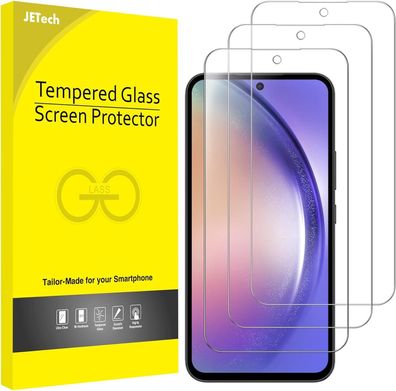 JETech Schutzfolie fér Samsung Galaxy A54 5G 6,4 Zoll 9H Panzer Schutz Glas
