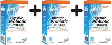 3 x Best Probiotic, 20 Billion CFU - 30 vcaps