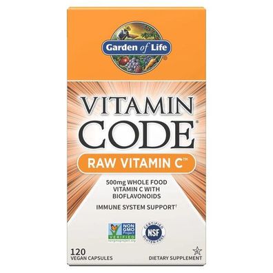 Vitamin Code RAW Vitamin C, 500mg - 120 vcaps