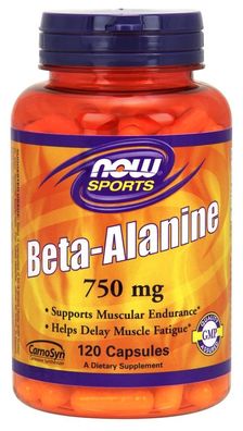 Beta Alanine, 750mg (Caps) - 120 caps