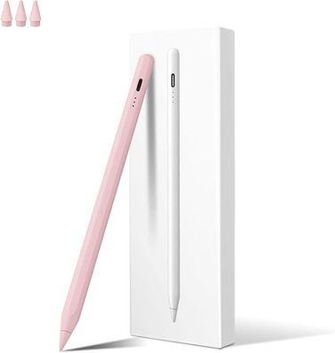 Stylus Stift für iPad 2018-2024, Palm Rejection, Neigungssensitiv, Schnellladung