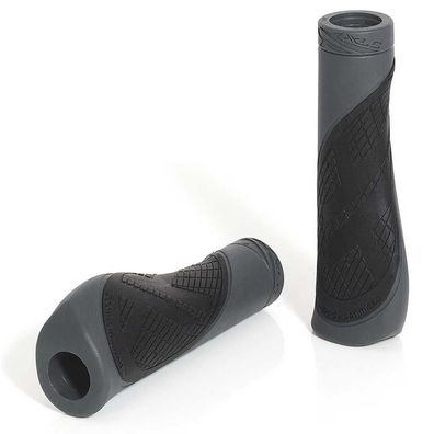 XLC Bar Grips Comfort bo GR-S17 135 mm 1Paar Griffe Fahrradgriffe Schwarz / grau