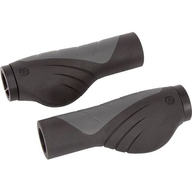 Ergotec Griffe Aero 2 132mm Paar schwarz/grau Fahrrad