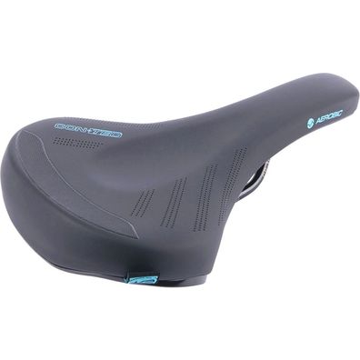 Contec Sattel Aerobic Unisex Gr.M schwarz blau Fahrrad