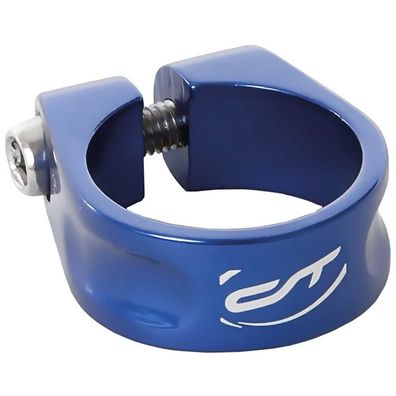 CONTEC Sattelklemmschelle SC-200 Select Blue steel ca. 30g 4250311333168 Fahrrad