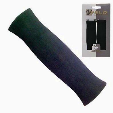 Griffe Schaumstoff VELO 125mm Griffe Bar Ends Fahrrad Bike schwarz grips NEW