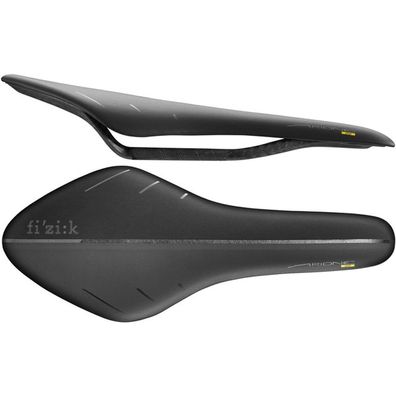 FIZIK Rennsattel Arione 00 Mod. 17 L 300mm x B 132mm schwarz anthrazit 7092SWSA1