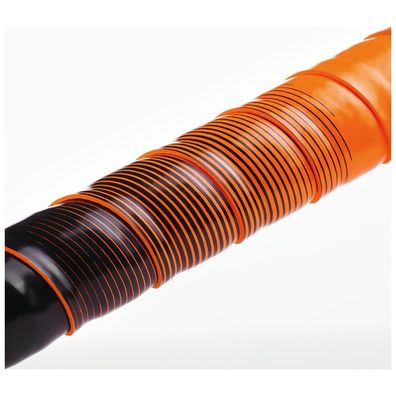 Fizik Lenkerband Vento Microtex Tacky Bicolor (2,0mm) orange fluo/black