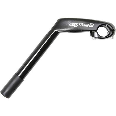 Ergotec Vorbau Eagle 2 D: 22,2mm 180mm SL. Alu-Kopf schwarz 39601001 Fahrrad