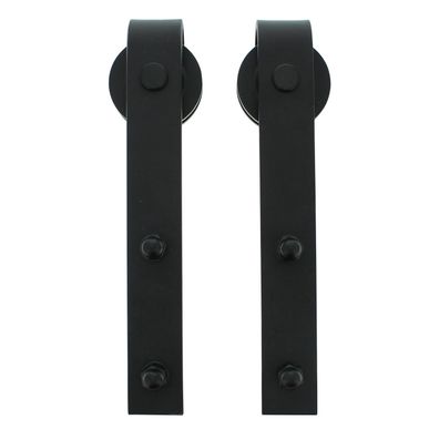 Intersteel 2-teiliges Laufrollen-Set Recht 290 mm Schwarz
