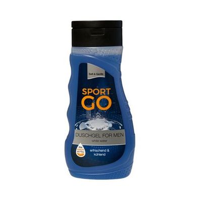 Soft &Gentle Duschgel für Männer Sport Go White Wate 300ml