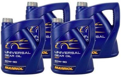 Mannol Universal Getriebeöl 80W-90 GL-4 4x4 Liter