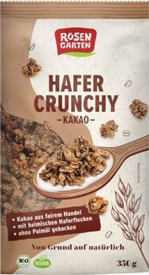 Rosengarten 3x Hafer-Crunchy Kakao 350g