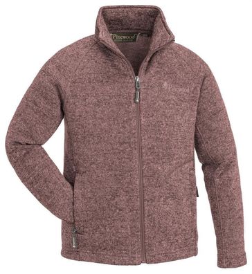 Pinewood 9976 Gabriel/ Gabriella Kids Strick Fleecejacke Maron Rose Melange (800)