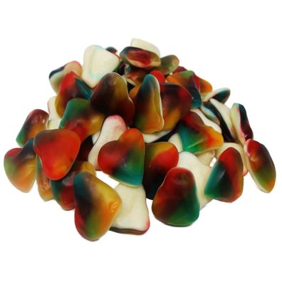 Fruchtgummi Gelee Herzen Color fruchtig fluffig weich halal 175g