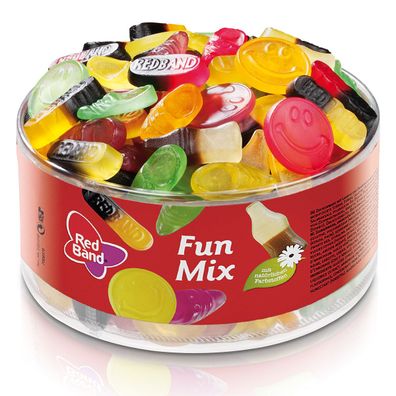 Red Band Fun Mix Mischung Lakritz und Fruchtgummi Sorten 650g