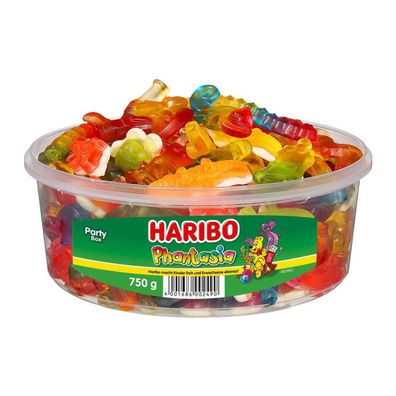 Haribo Phantasia Fruchtgummi und Schaumzucker bunte Mischung 750g