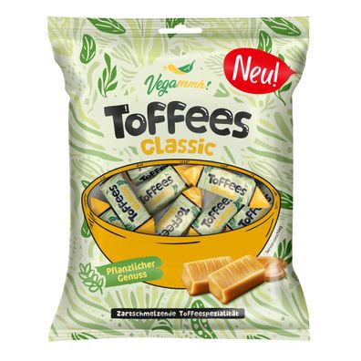 Vegammh Toffees Classic pflanzlicher vegane Weichkaramelle 170g