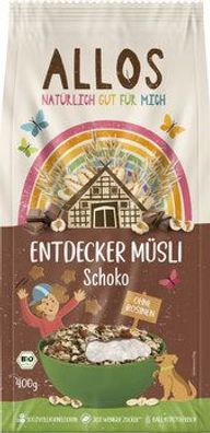 Allos 6x Entdecker Müsli Schoko 400g