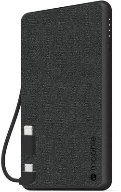 Mophie Powerstation Powerbank Plus mini 4000 mAh Akku schwarz