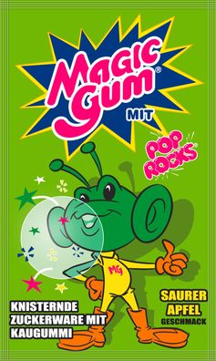 Magic Gum Saurer Apfel 7g