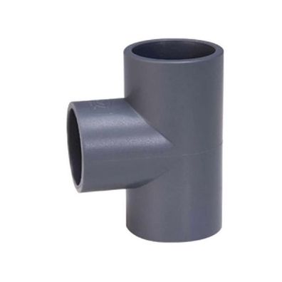 Cepex PVC T-Stück Ø 90 mm mit 3 Muffen für PVC Rohre PN10