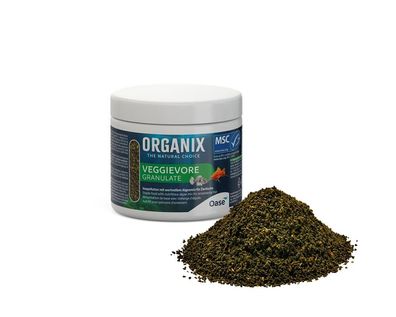 Oase Organix Veggievore Granulate MSC 175 ml- vegetarisches Aquariumfutter