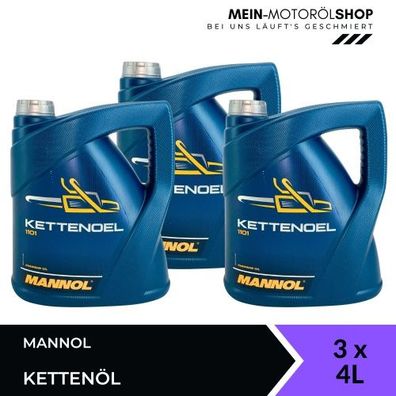 Mannol Kettenoel 3x4 Liter