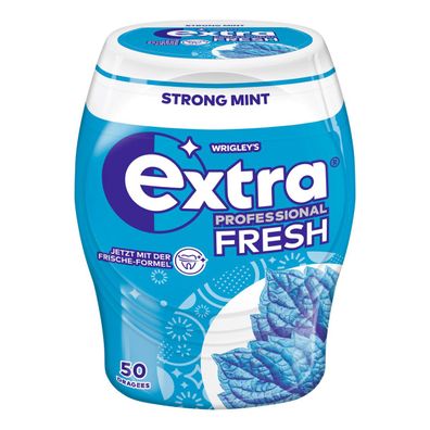 Wrigleys Extra Professional FRESH Strong Mint 50 Dragees 70g