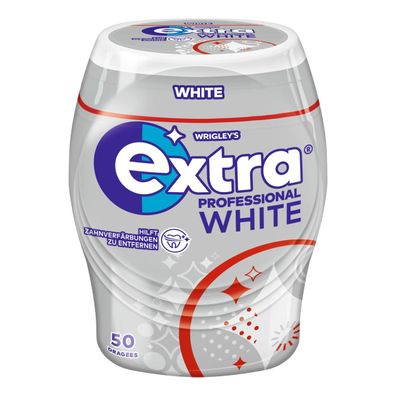 Wrigleys Extra Professional WHITE ohne Zucker 50 Dragees 70g