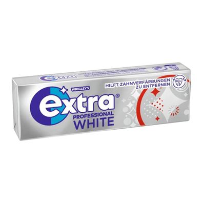 Wrigleys Extra Professional WHITE ohne Zucker 10 Dragees 14g