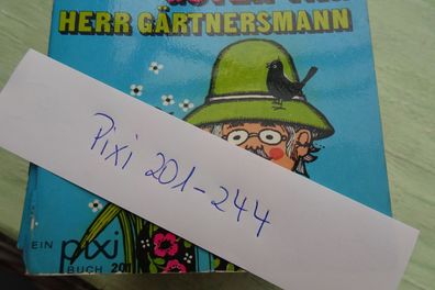 alte Pixi Carlsen 201-244 Gärtnersmann Fiedelhänschen Flora Flußpferd Jorgen Celvin