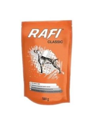 Rafi Classic Nassfutter für Hunde, Getreidefrei, 500g