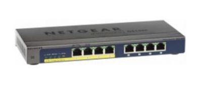 Netgear GS108PP-100EUS Switch Netgear 8x GE GS108PP-100EUS unmanaged POE