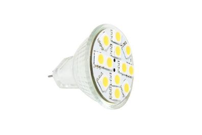 Glühbirne Reflektorlampe MR11 SMD LED 10-30V 100 Lumen Warmweiß Wohnmobil Wohnwage