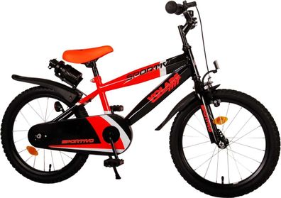 18 Zoll Kinder Fahrrad Kinderfahrrad MTB Mountainbike Rad Bike Kinderrad Orange