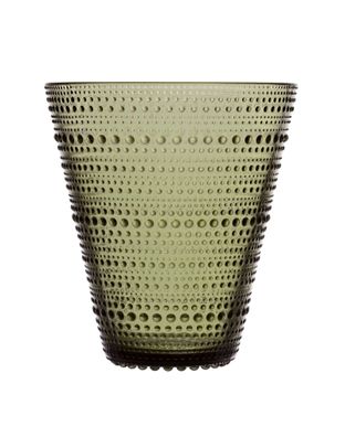 Iittala Kastehelmi Vase - 154 mm - Moosgrün