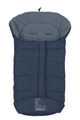 Heitmann Felle Winterfußsack Serie "Eisbärchen" Farbe: Blau/Meliert 7965MB