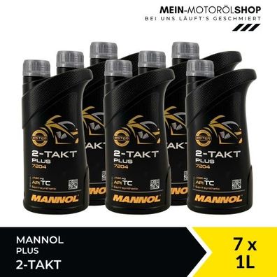 Mannol 2-Takt Plus 7x1 Liter