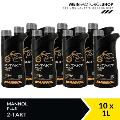 Mannol 2-Takt Plus 10x1 Liter