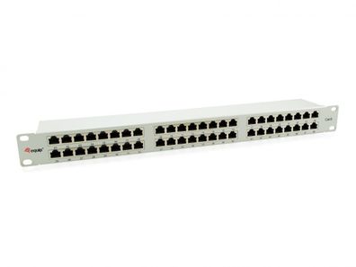 Equip 326349 Equip Patchpanel 48x RJ45 Cat6 19" 1HE grau