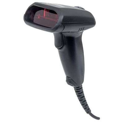 Manhattan 177665 Manhattan Laser-Barcodescanner USB 300mm Reichw. schwarz