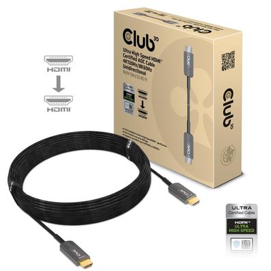 Club 3D CAC-1376 Club3D HDMI-Kabel A -> A 2.1 aktiv opt. 8K60Hz UHD 10 Meter retail