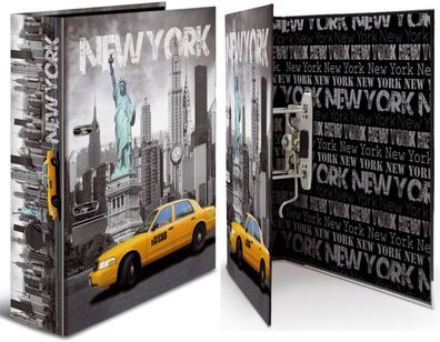 HERMA 7171 Motivordner "New York" DIN A4 Rü?ckenbreite: 70 mm