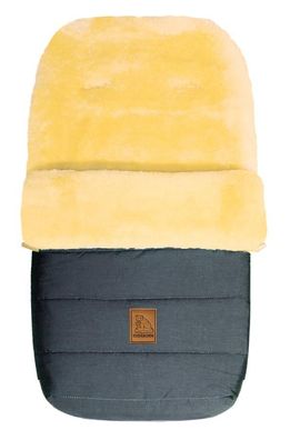 Heitmann Felle Lammfellfußsack Serie "Eisbärchen" Farbe: Grau 968GR