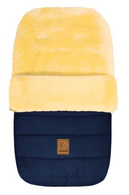 Heitmann Felle Lammfellfußsack Serie "Eisbärchen" Farbe: Marineblau 968MA